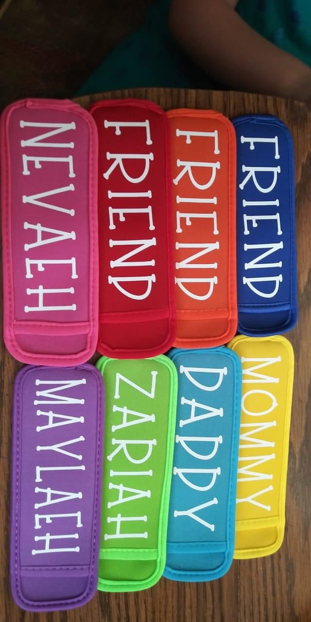 Personalized Popsicle Coozies