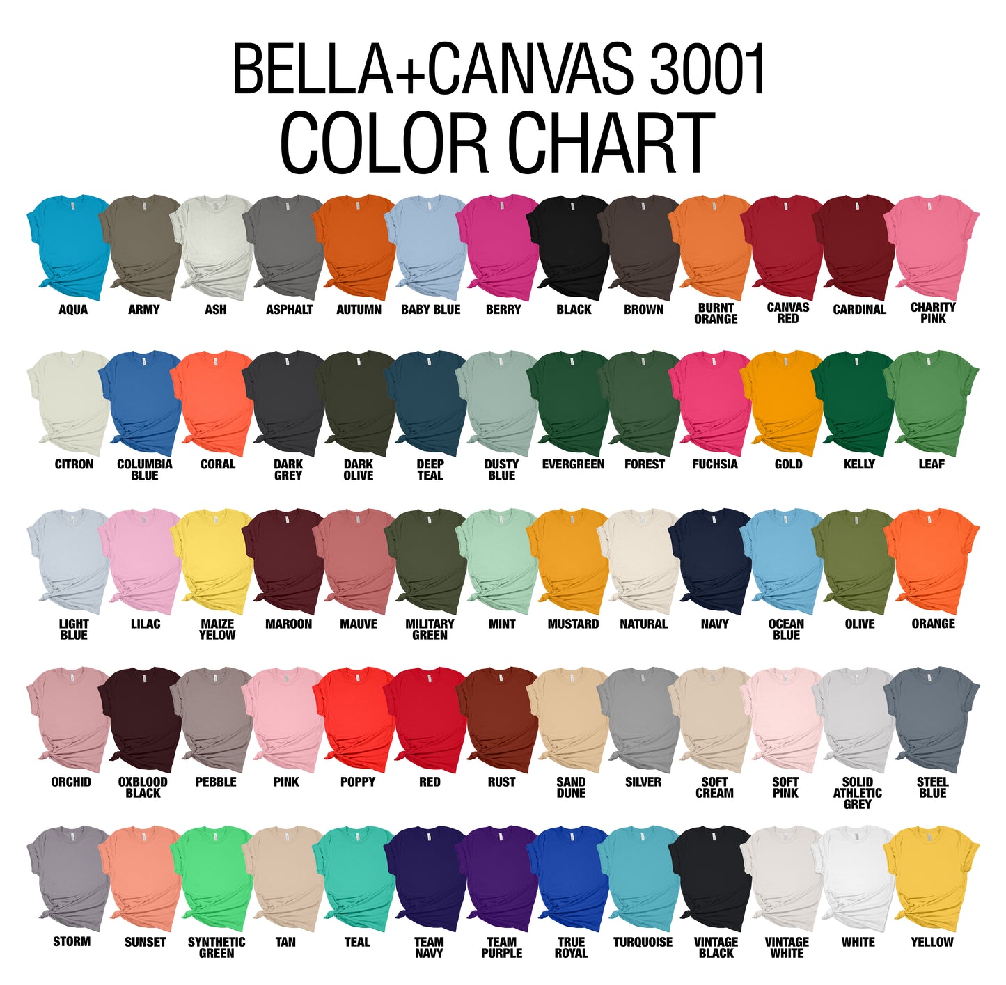 Color chart