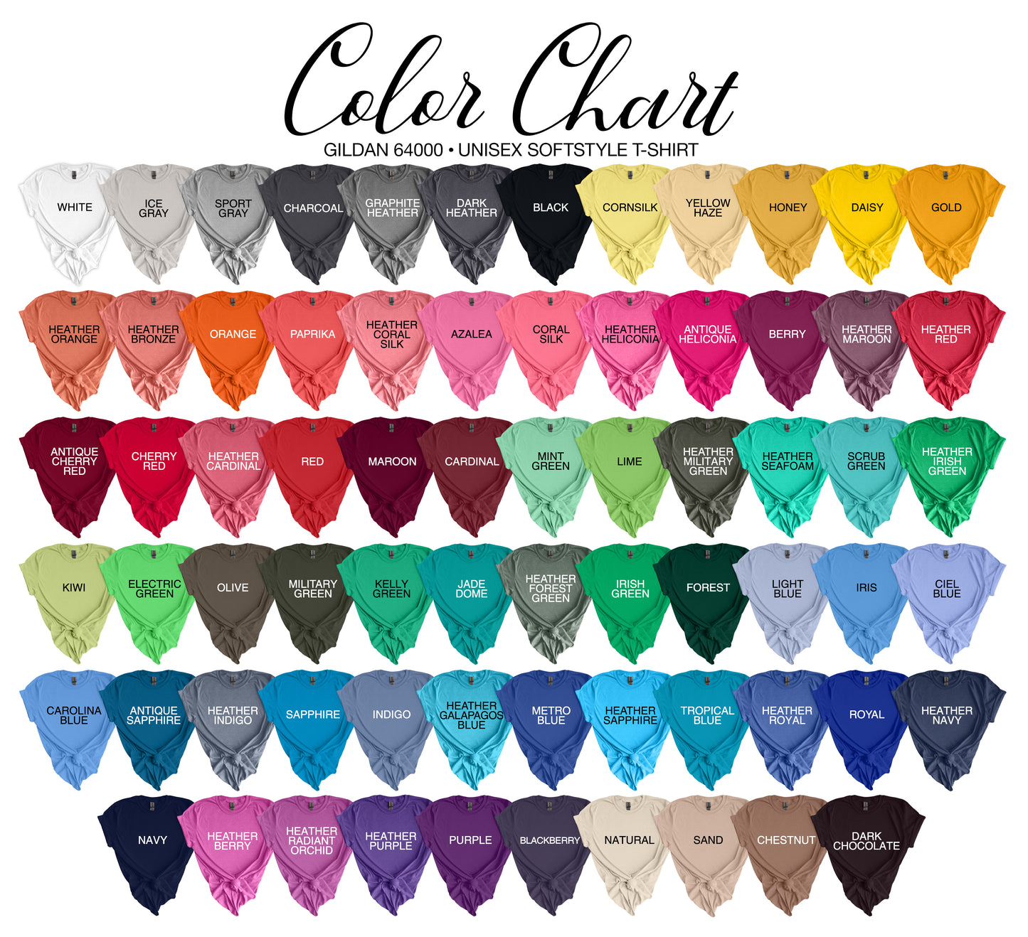 Color chart