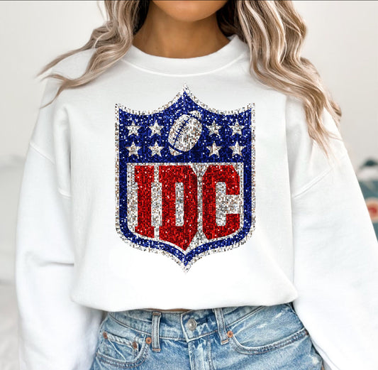 NFL Faux Sequin