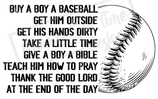 Buy a boy a Baseball