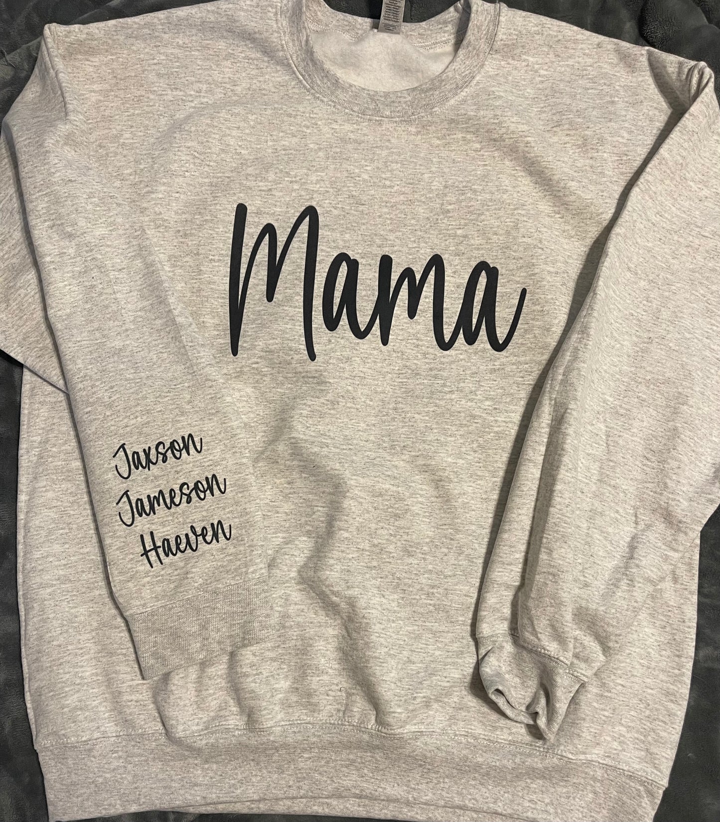 Personalized Sweatshirt Custom Sleeve